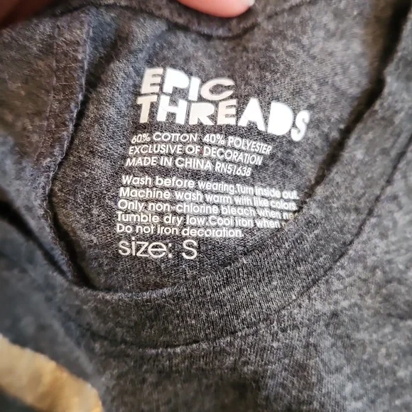 Epic threads long sleeve Tee - Picture 3 of 4